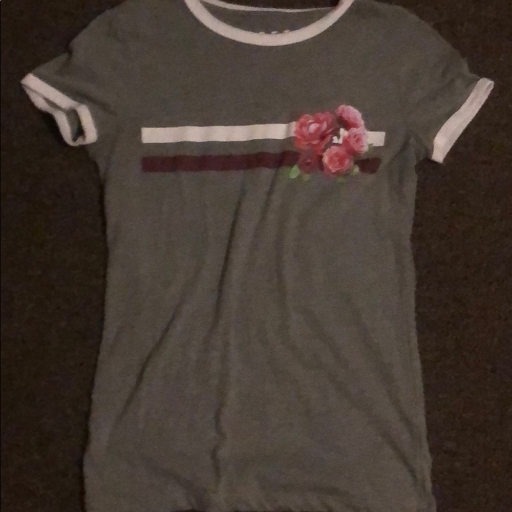 Shirt with stripes